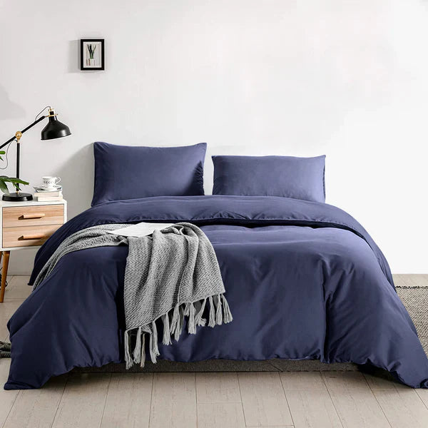 NAVY DUVET SET - 6 PCS (PREMIUM)