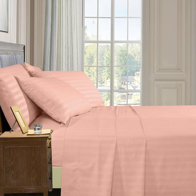 PINK BEDSHEET SET - 5 PCS (SATIN)