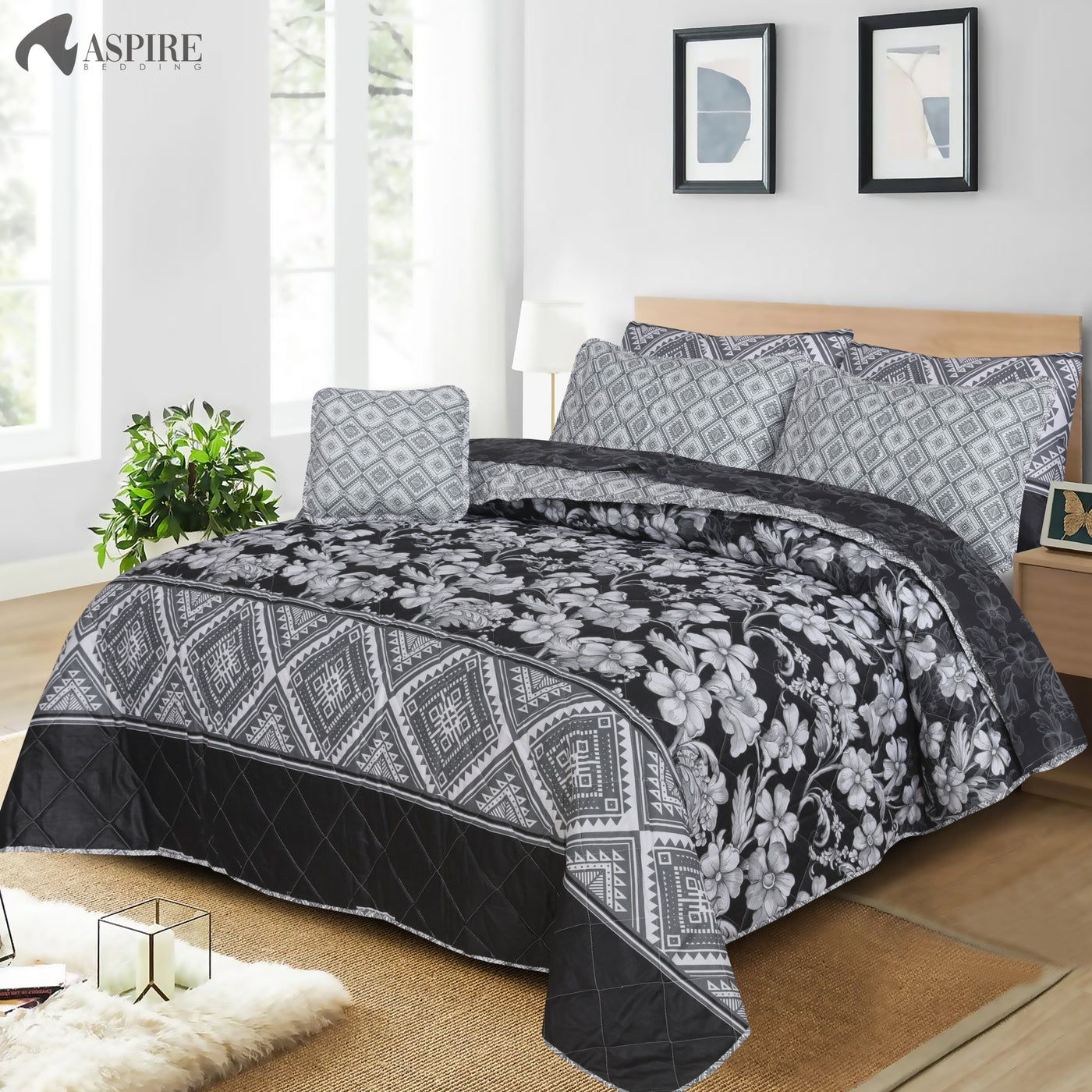 ASPEN COMFORTER SET - 7 PCS