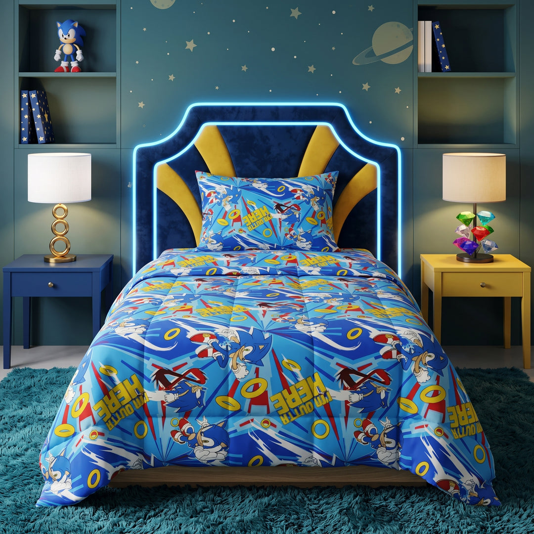 SONIC KIDS Comforter Set- 3 Pcs