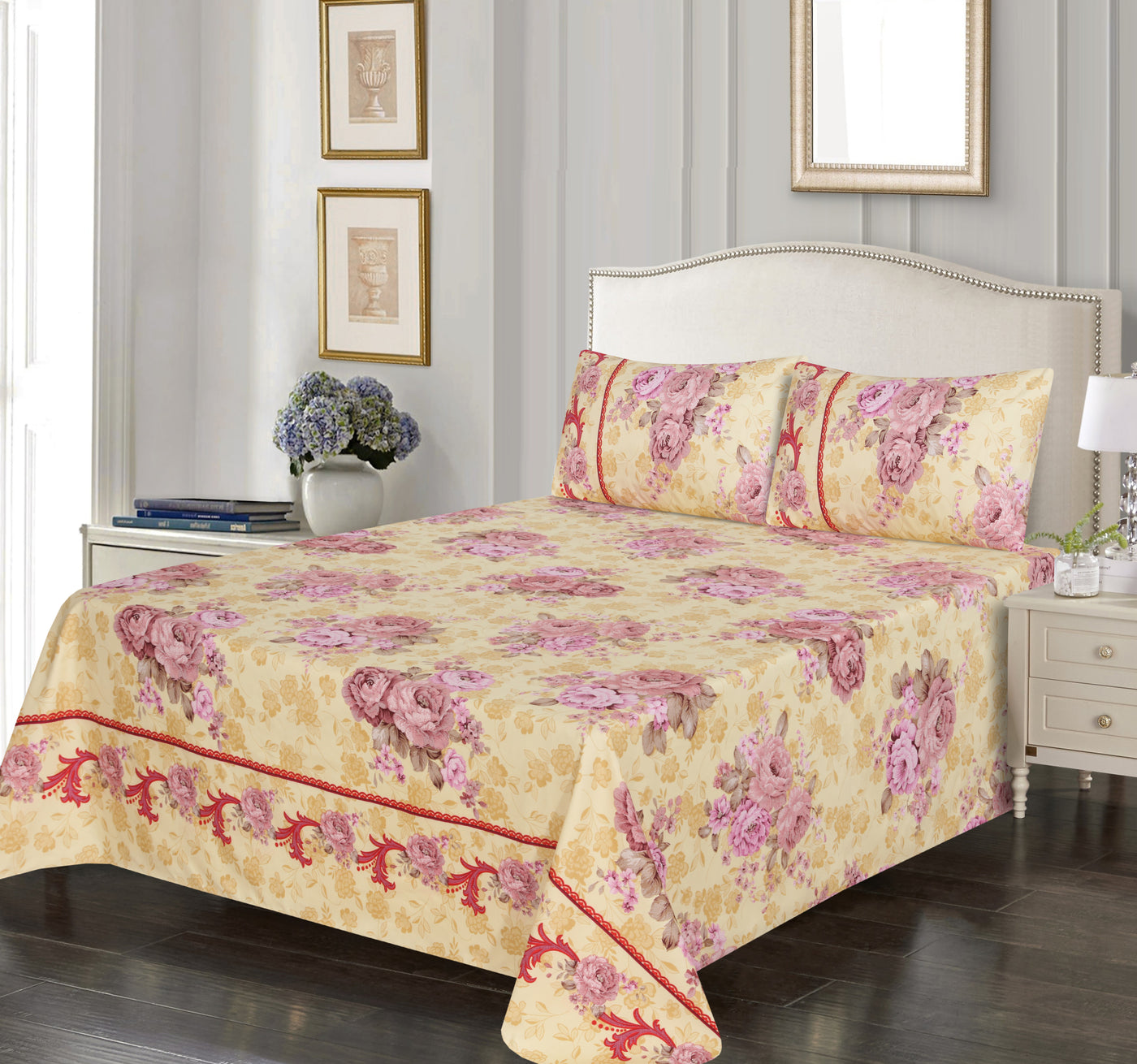 SYDNEY bedsheet set - 3 pcs