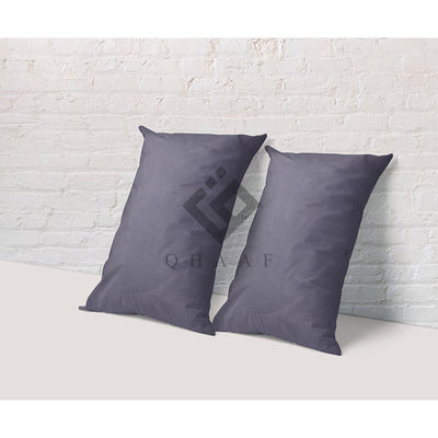 D.GREY QUILTED PILLOW COVERS