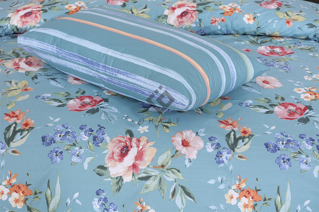 FLEUR BEDSHEET SET - 3 PCS (PREMIUM)