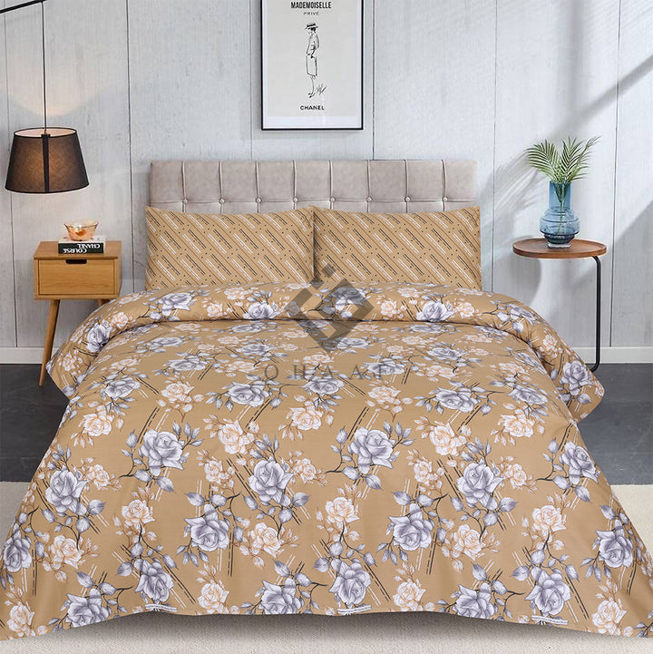 ZINNIA BEDSHEET SET - 3 PCS (PREMIUM)