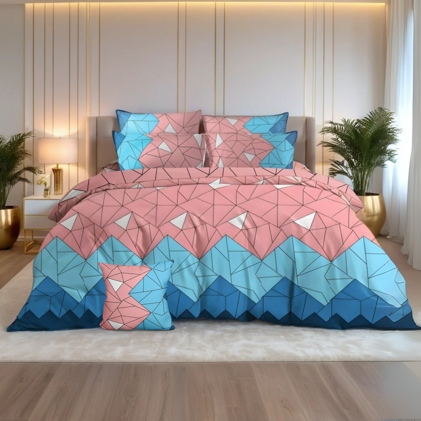 SKYWAYS Comforter Set- 7 Pcs