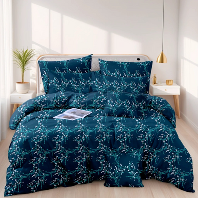 MOCHA  DUVET COVERS  SET - 8 PCS (PREMIUM)