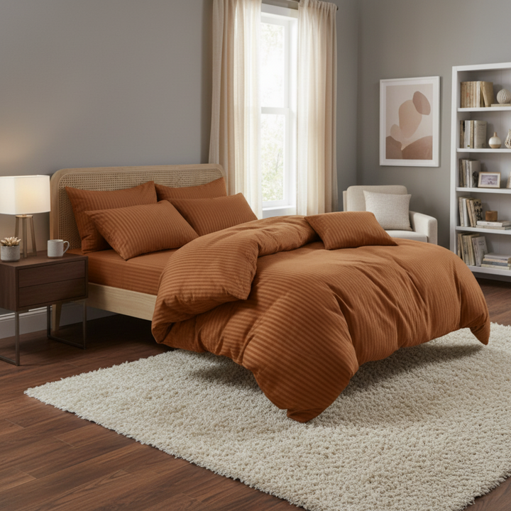 COPPER STRIPE  RAZAI SET - 8 PCS