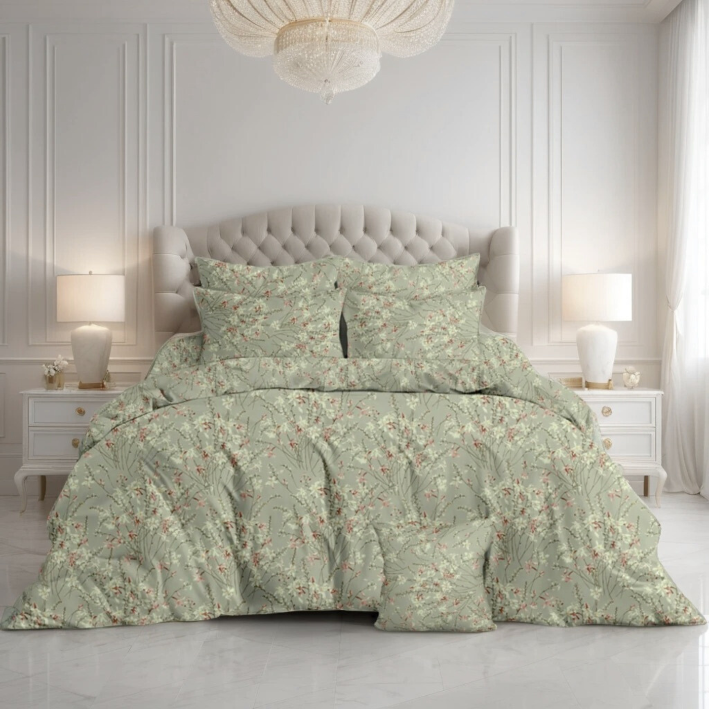 SILQUE  Comforter set- 7 pcs