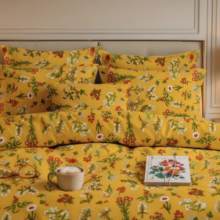 PANSY DUVET SET COVERS - 8 PCS (PREMIUM)