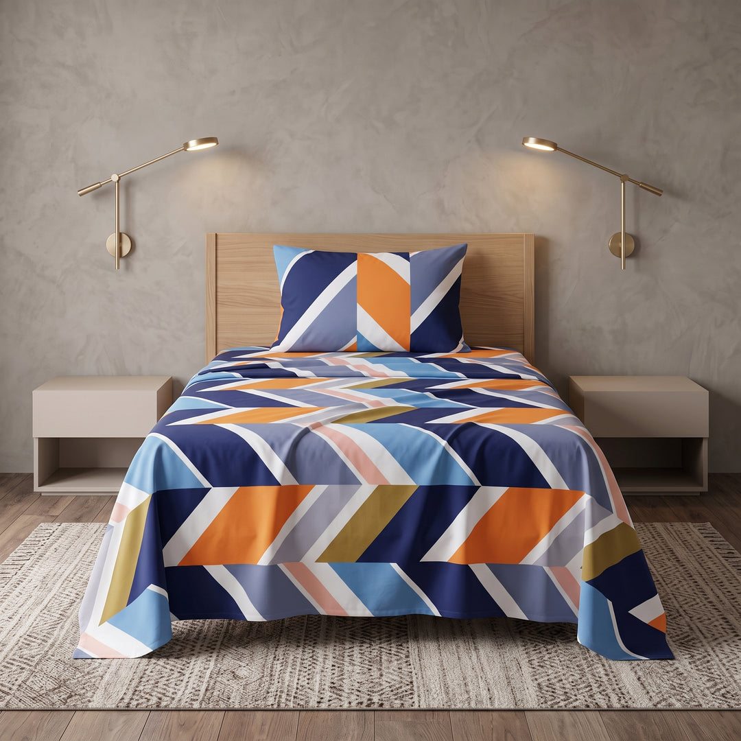 HUNZA  SINGLE BEDSHEET SET