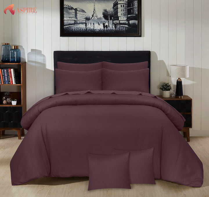 PLUM LUXURY DUVET COVERS SET- 8 PCS