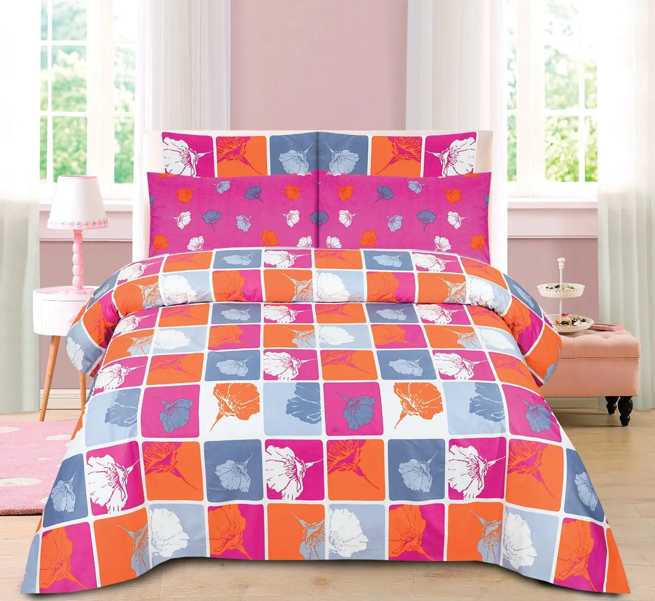 newrara bedsheet set - 3 pcs