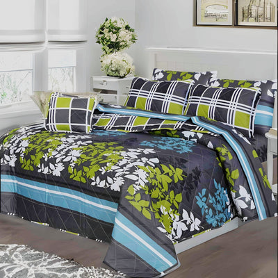 FLAIR COMFORTER SET- 7 PCS