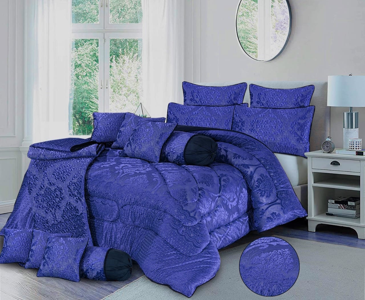 NEWBISTA COMFORTER SET - 14 PCS