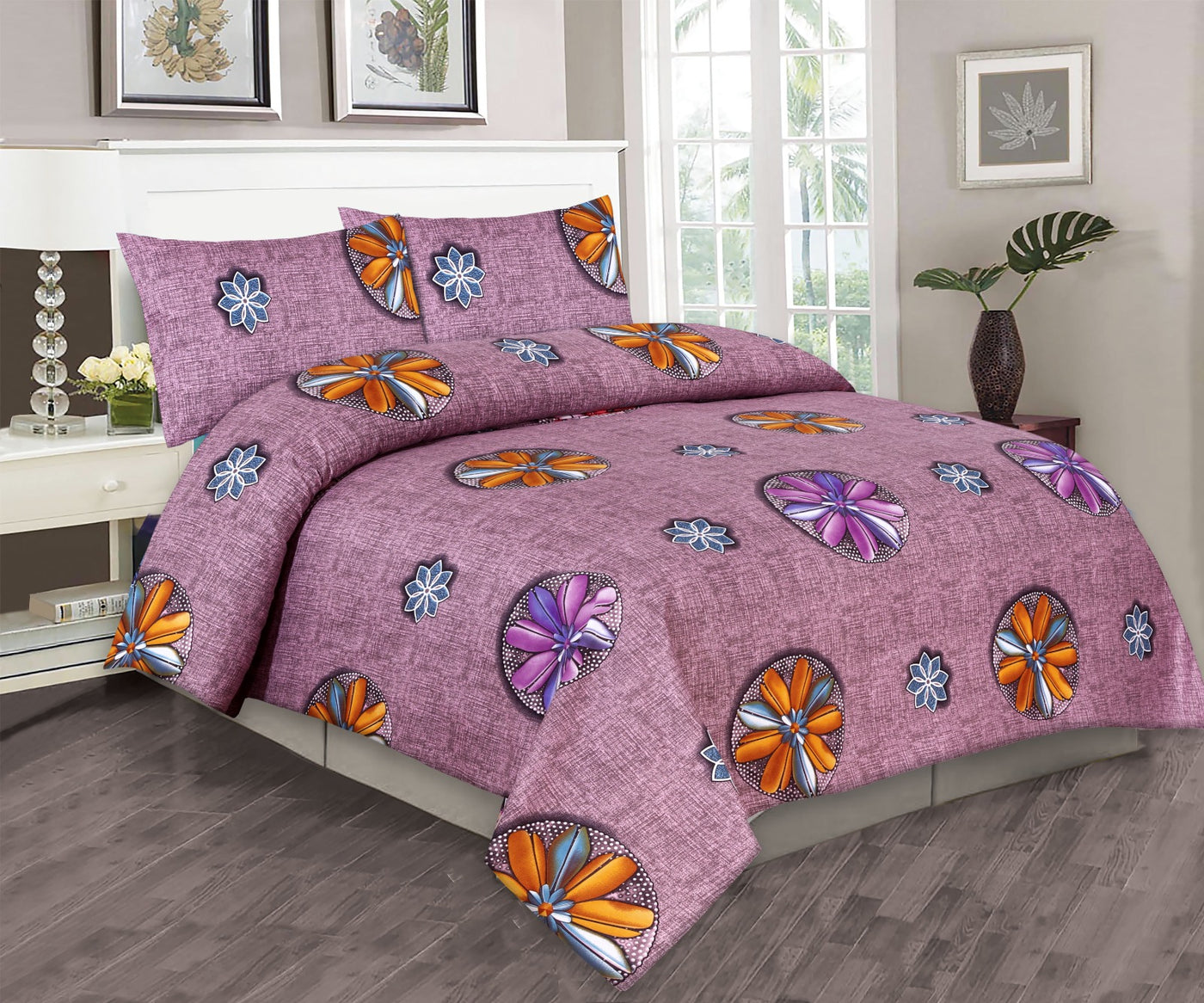 ashwood bedsheet set - 3 pcs