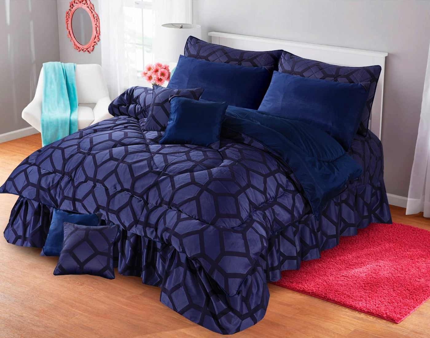 INSIGHT COMFORTER SET - 10 PCS