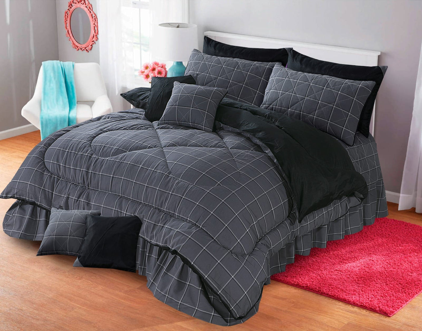 LONIQ COMFORTER SET - 10 PCS