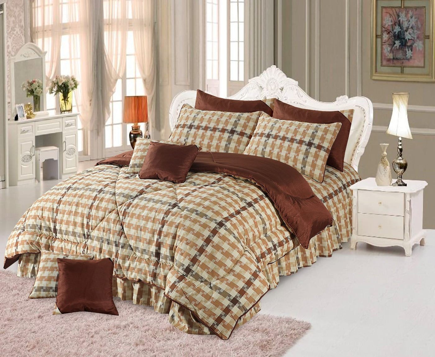 NIRO COMFORTER SET - 10 PCS