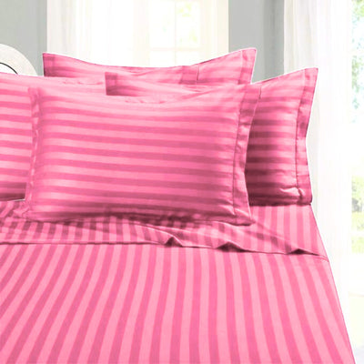 HOT PINK BEDSHEET SET - 5 PCS (SATIN)