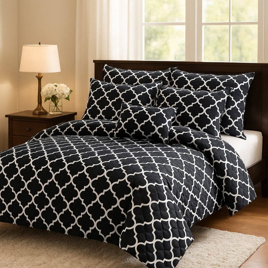 PENDORA Comforter Set- 7 Pcs