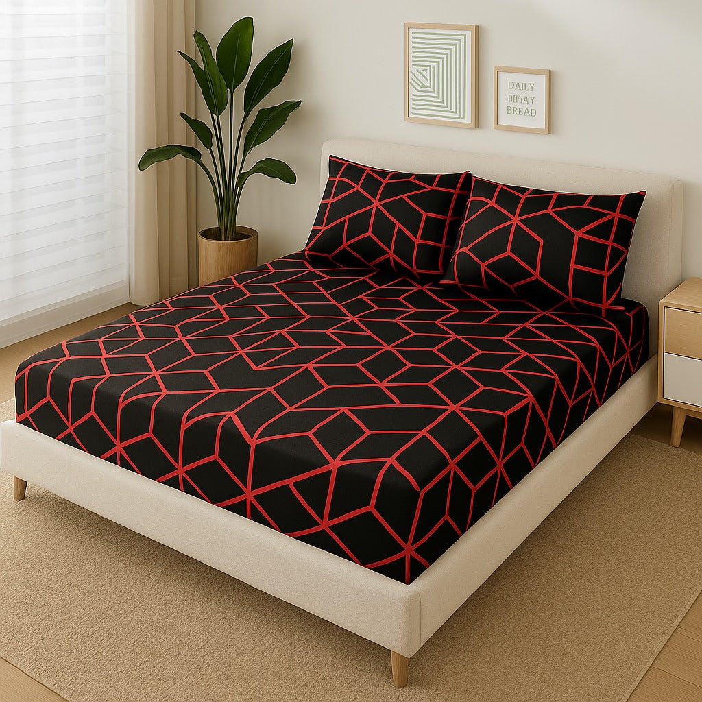 RITZELLE FITTED SHEET - (PREMIUM)