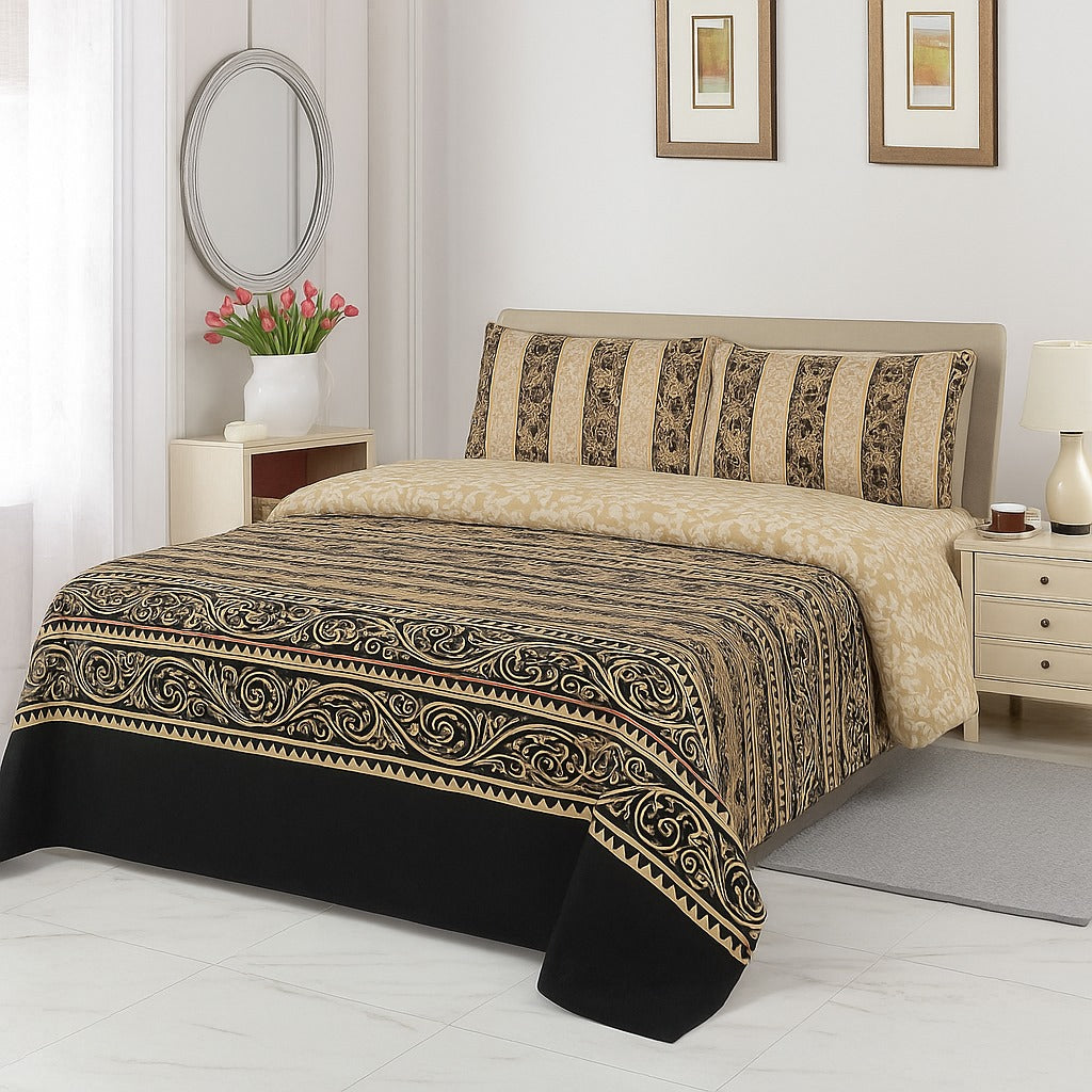 FOURRA bedsheet set - 3 pcs