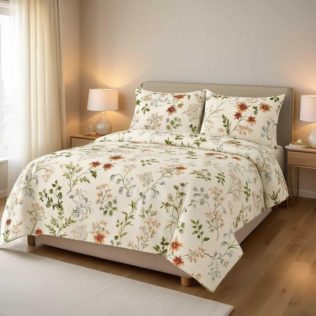 DEWDROP bedsheet set - 3 pcs