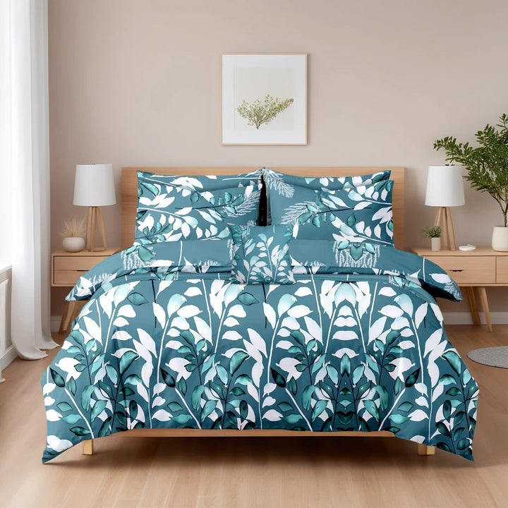 BLUE ZURIC Comforter set- 7 pcs