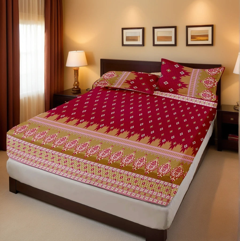 zoey fitted sheet - (premium)
