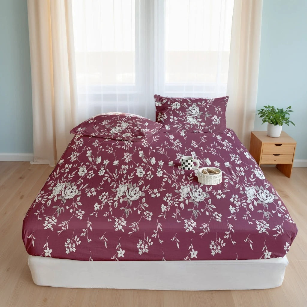 WALDORA FITTED SHEET - (PREMIUM)