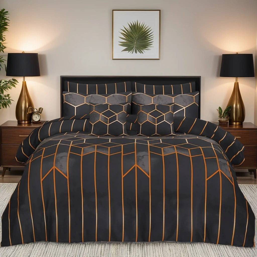 SOLIS DUVET COVERS  SET - 8 PCS (PREMIUM