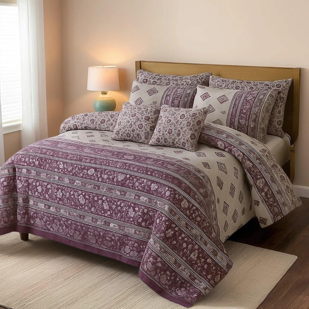 BURJ DUVET COVERS  SET - 8 PCS (PREMIUM)