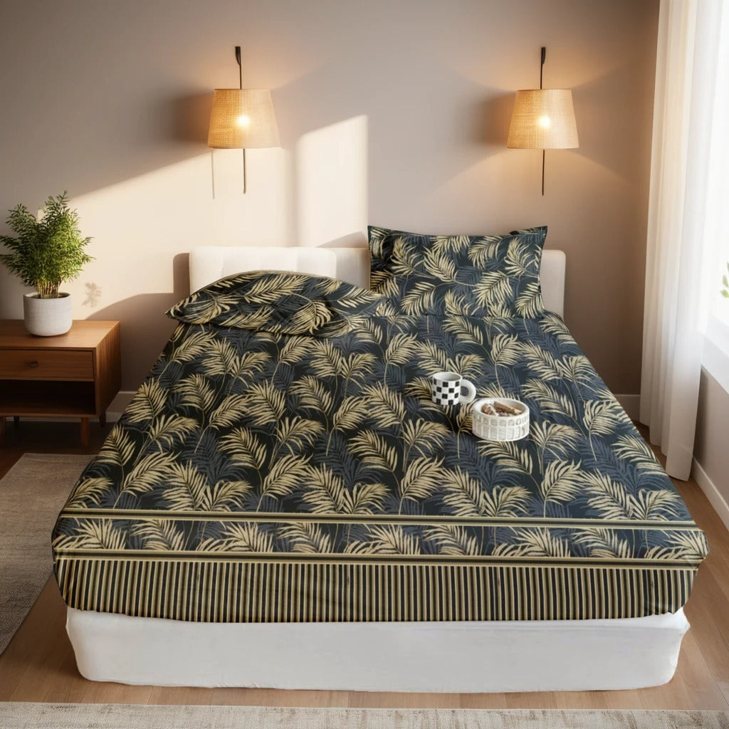 ashely FITTED SHEET - (PREMIUM)