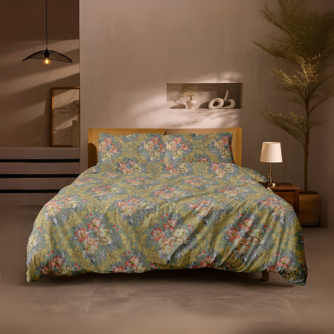 relict bedsheet set - 3 pcs
