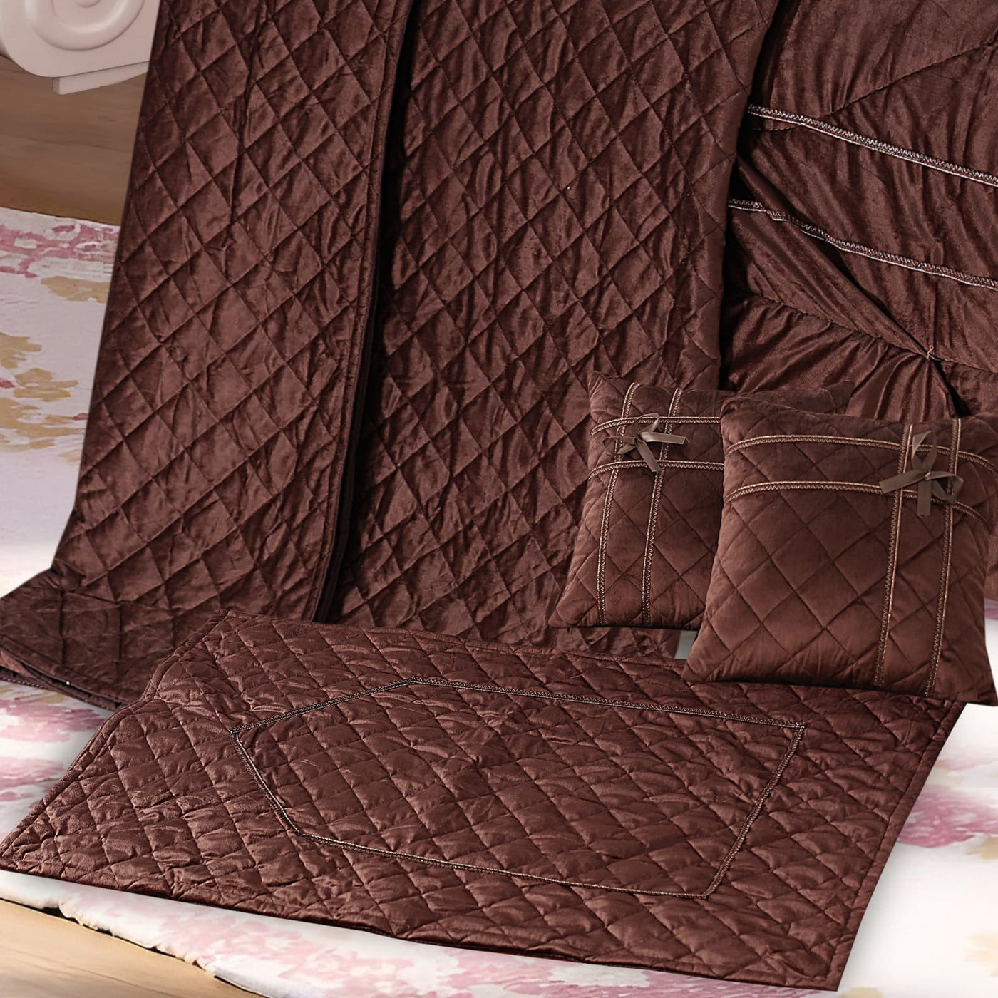 NUVIA COMFORTER SET - 14 PCS