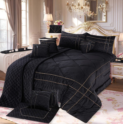 AVELYN COMFORTER SET - 14 PCS