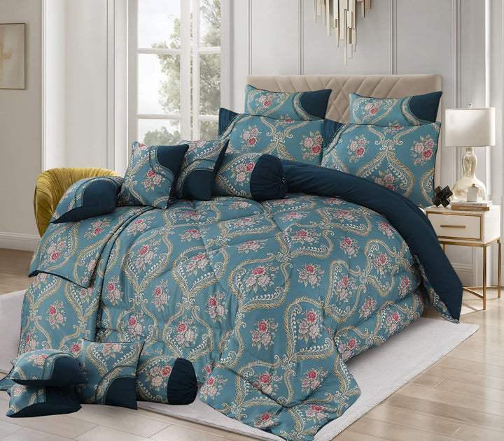 SPRING COMFORTER SET - 14 PCS