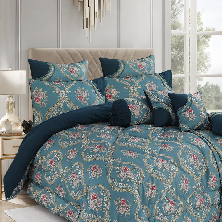 SPRING COMFORTER SET - 14 PCS