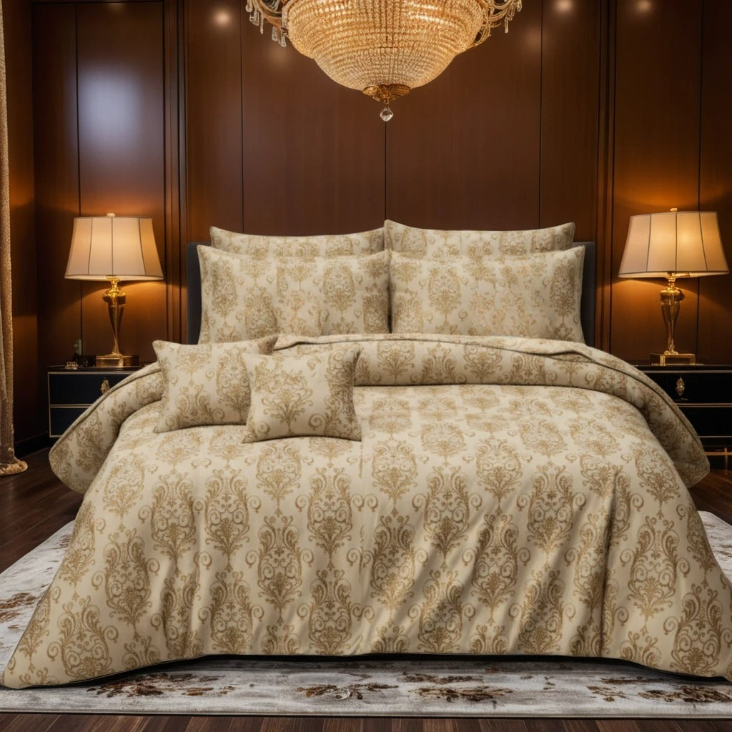 FLOWER/SKIN VELVET DUVET COVERS SET 8 PCS