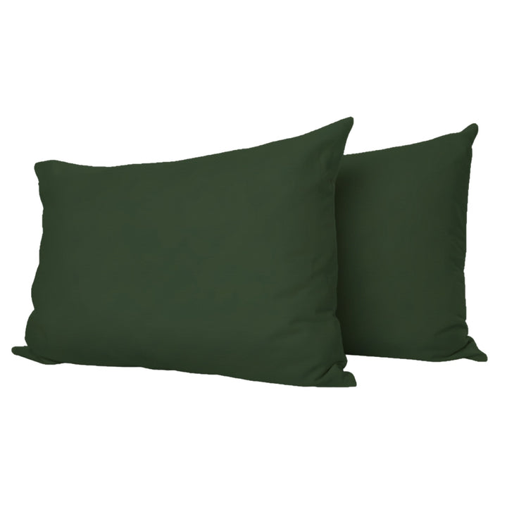 GREEN DYED PILLOW COVERS