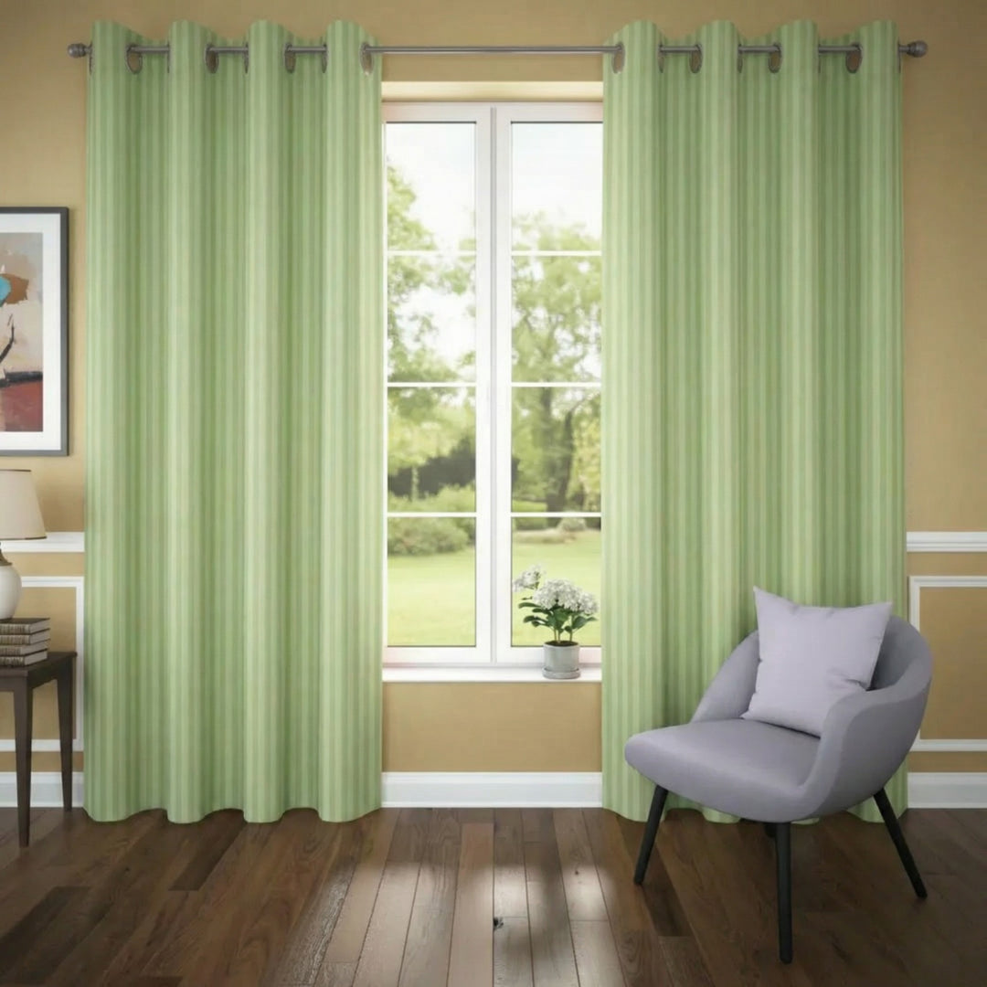 SEA GREEN WINDOW CURTAINS