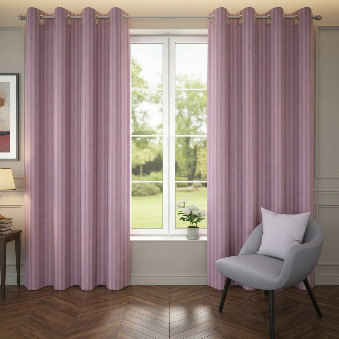 PLUM WINDOW CURTAINS