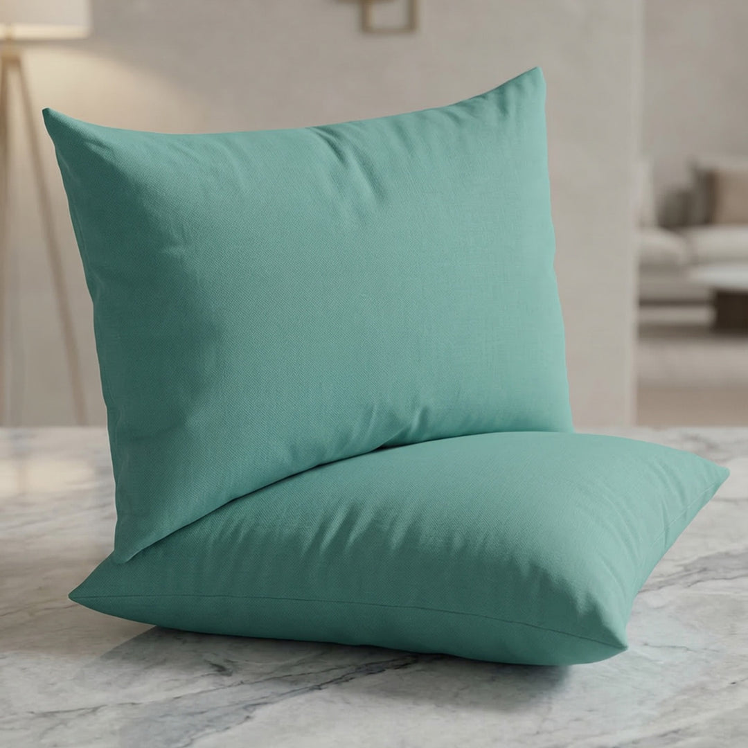 AQVA DYED PILLOW COVERS