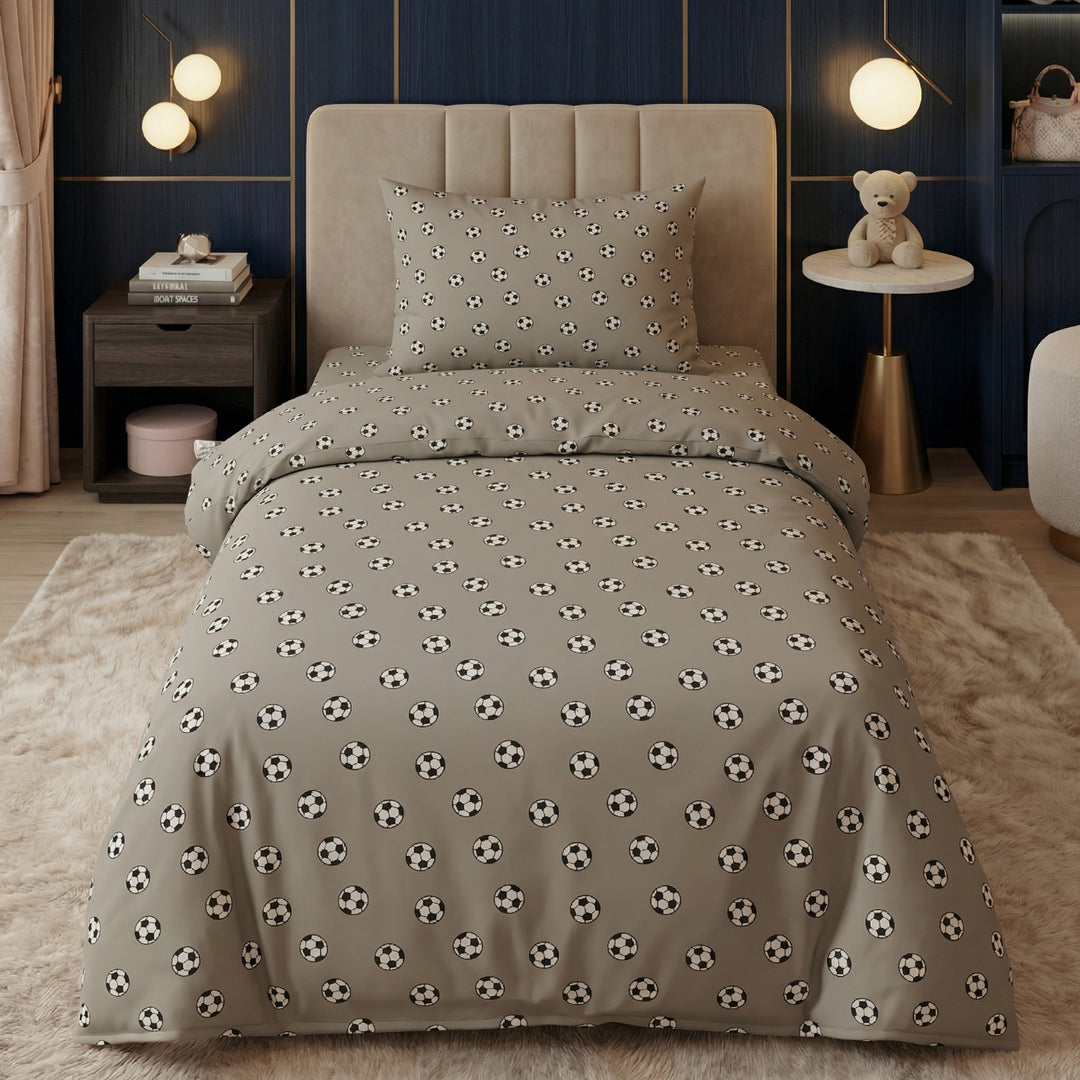 GREY BALL -KIDS BEDSHEET SET