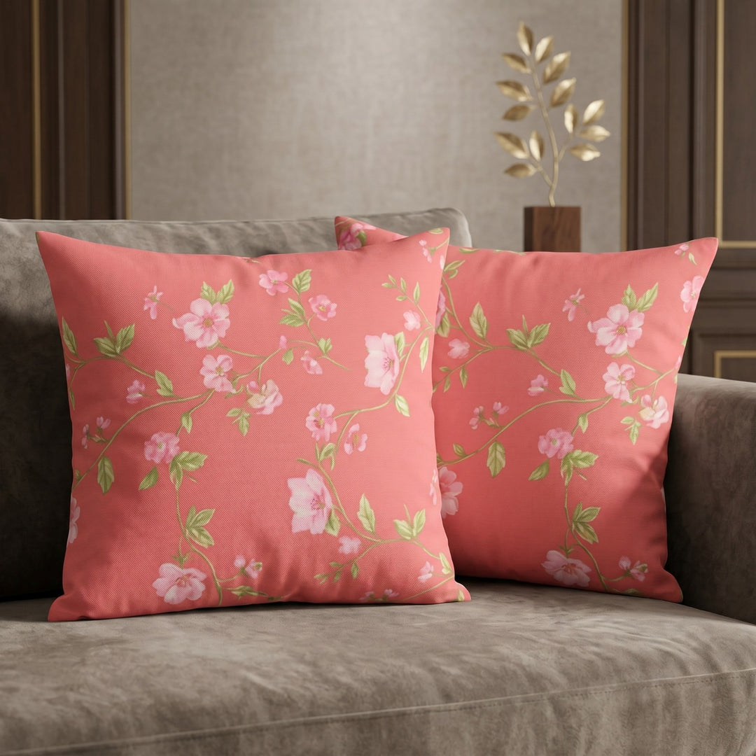 LEAFY  CUSHION COVER (PACK OF 2)