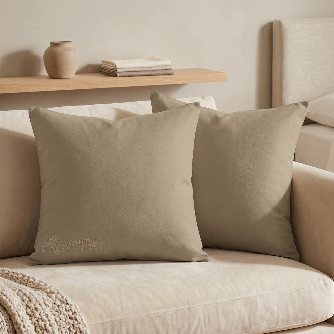 SKIN  DYED CUSHION COVER (PACK OF 2)
