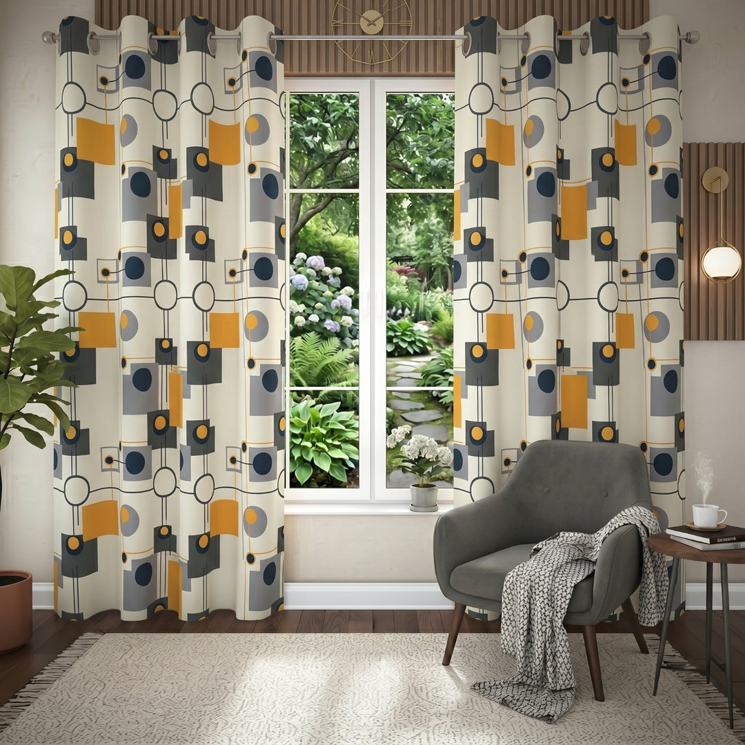 CIRCLE WINDOW CURTAINS