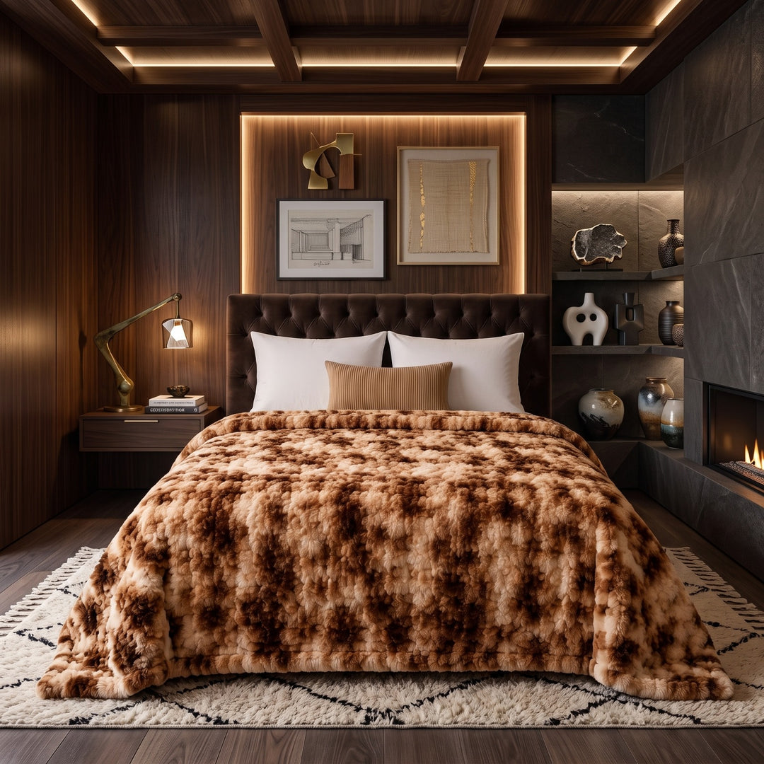 CHOCOLATE BROWN  AC BLANKET