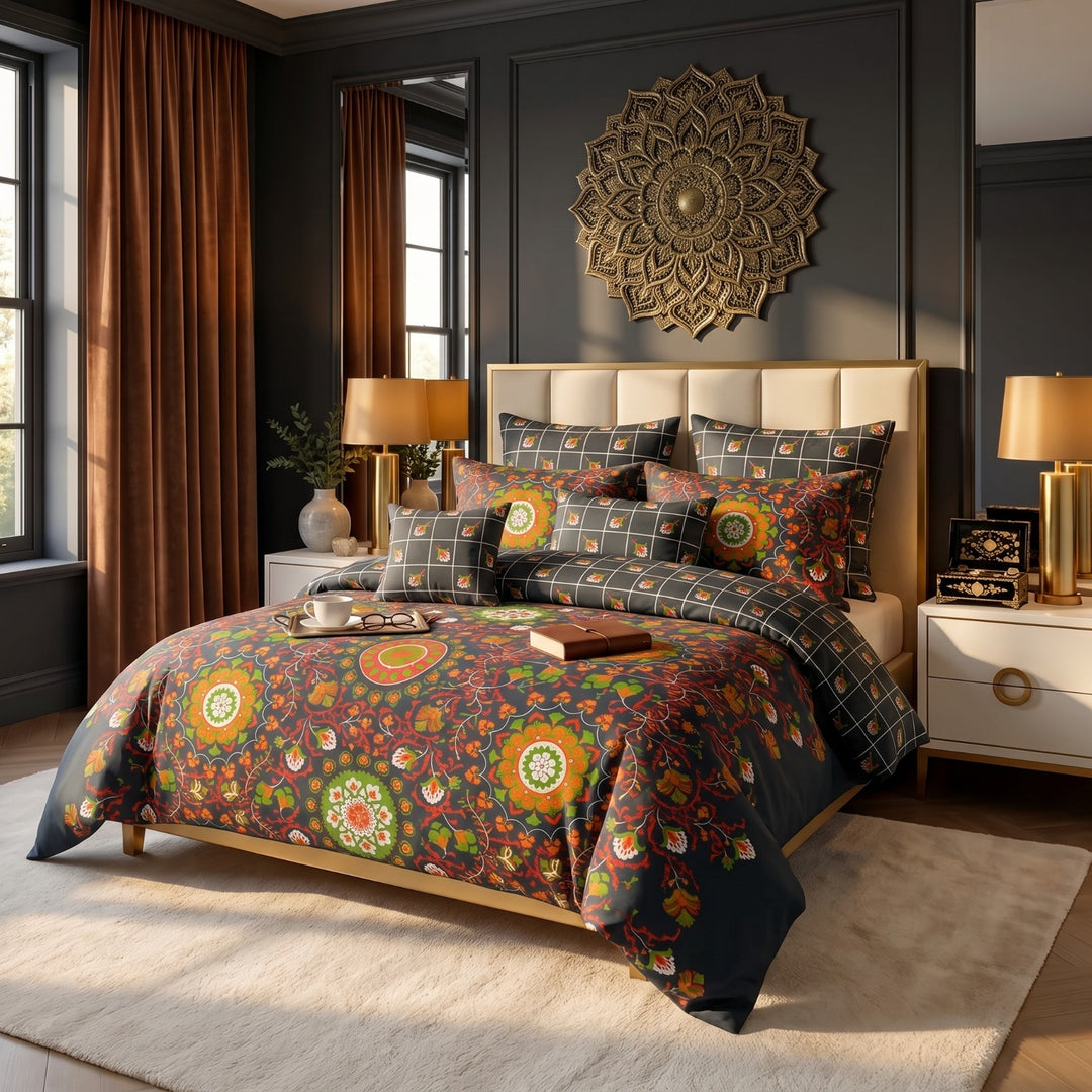 ERICA  DUVET COVERS  SET - 8 PCS (PREMIUM)