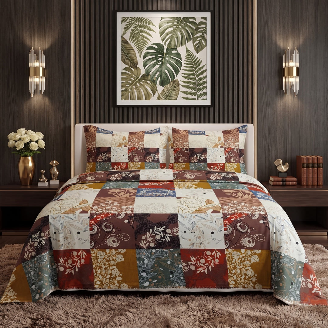 WOOD LAND bedsheet set - 3 pcs
